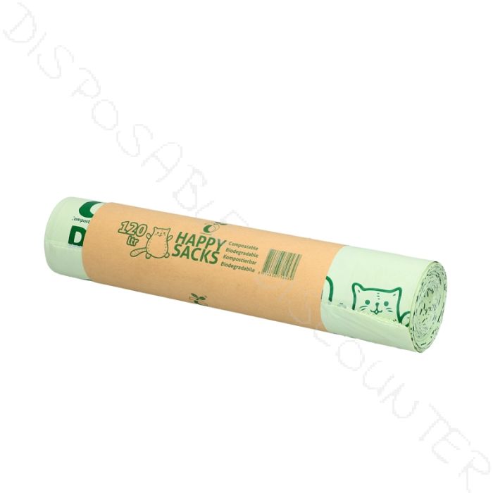 Disposable Discounter Inloggen Sacs pour poubelle à pédale compostables BIO 93x1154 cm 120 litres ...