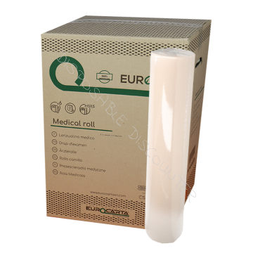 Eurocel BIO Onderzoekbankpapier 59cm 2 laags Gerecycled
