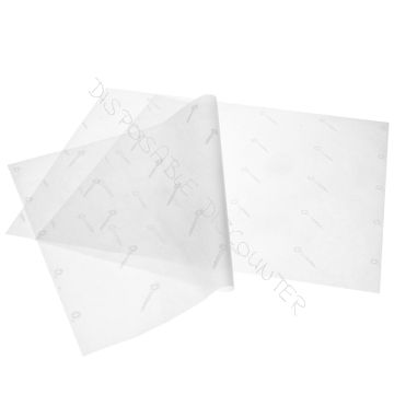 Wrapping Sheets Greaseproof Cristal Paper 31x38cm Transparent
