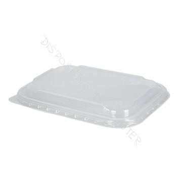 Lid PP for Cardboard Mealtray rectangula
