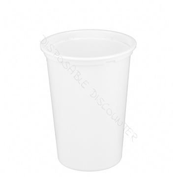 Plastic Cup large 500cc (Satay) Ø95mm White