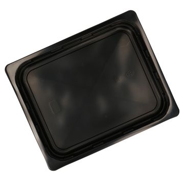 PP 1/2 Gastro-Thermoschalen 325x265x40mm schwarz