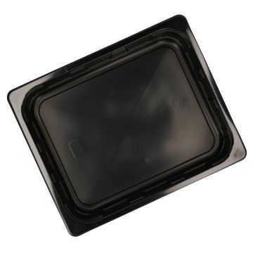 PP 1/2 Gastro-Thermoschalen 325x265x50mm schwarz