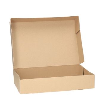 BIO Cateringboxen Ohne Fenster Nature Kraft 45cm mittel