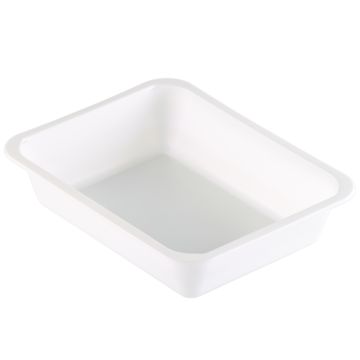 Menüschale ungeteilt 227x178x50mm weiß