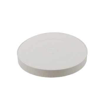Deckel aus Pappe für Kaffee- und Milchshakebecher Ø 80mm Weiß