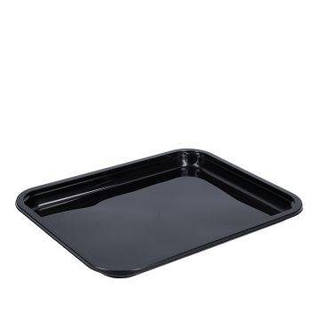 Schalen H320 PP Spritzguss 308x240x22mm schwarz
