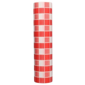 Rouleau de chemin de table DiDiLiN à carreaux rouge/blanc