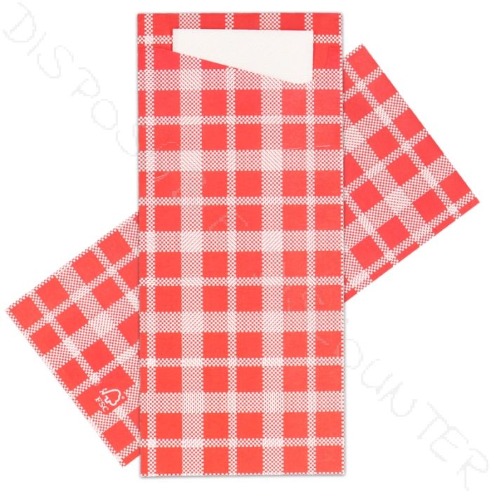 Cutlery bag Farmhouse with tissue napkin